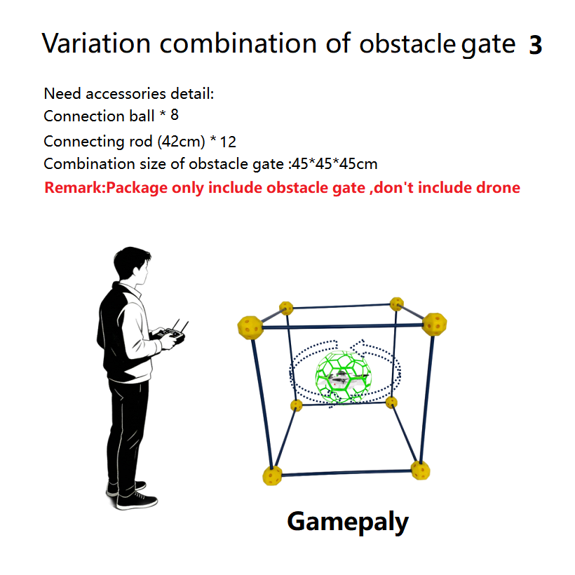 Racing Obstacle Gate Goal Ligh - Drone Racing Flag recension och pris